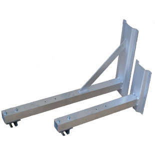 Wandhouder aluminium 750 mm