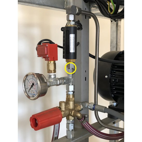 Koppeling M18 bin - 3/8 bui