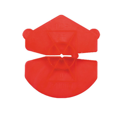 GB GB UNI-clip rood voor spouwankers 3,2-4,5mm 1000 stuks