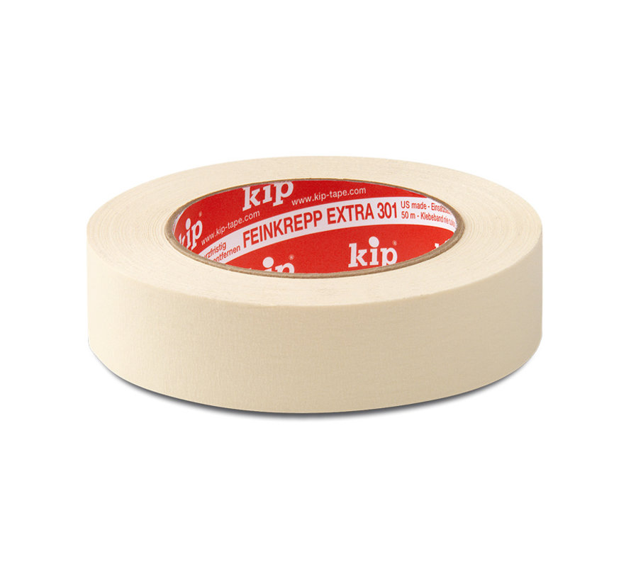 Kip 301 Masking Tape 24mm rol 50m Beige