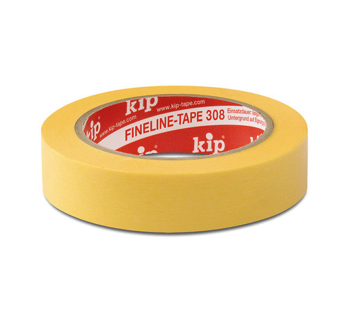 Kip Kip 3308 FineLine tape Washi-Tec 18mm rol 50m Geel