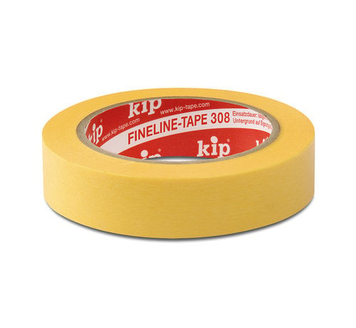 Kip Kip 3308 Fineline Tape Washi-Tec 36mm rol 50m Geel