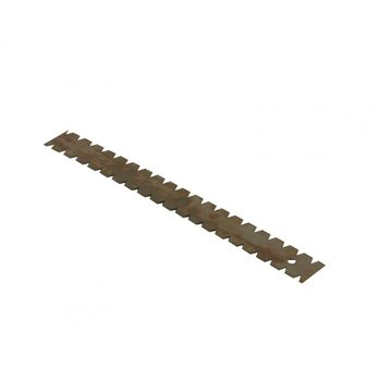 Lijmmes driehoek 9x5x7mm lengte 280mm per 3 stuks