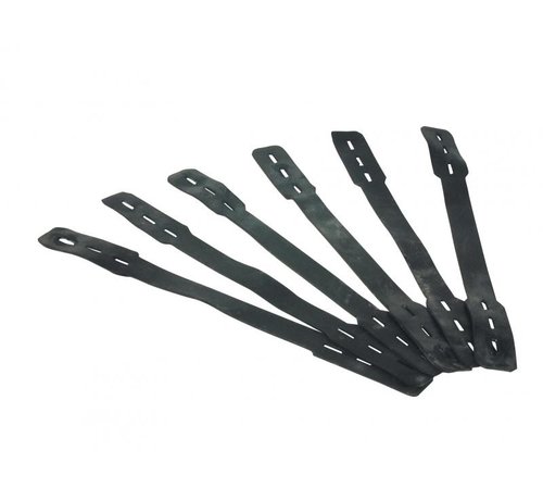 Super Prof Riem rubber 320 mm set a 6 stuks voor Kniebeschermers - Super Prof - harmonica (6-2.098.20)