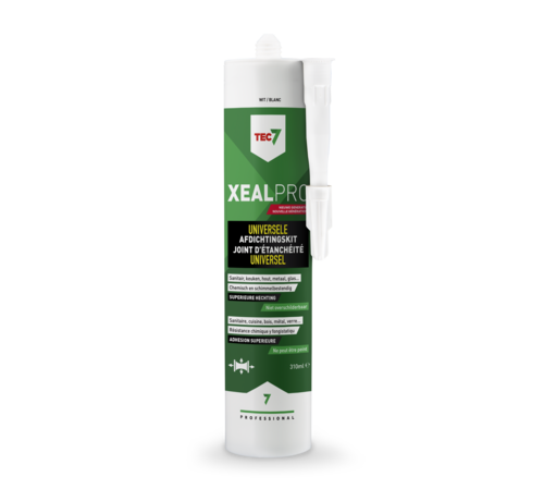 Tec7 Tec7 XealPro Transparant Grijs koker 310ml