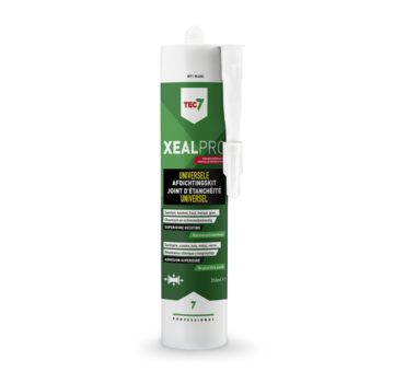 Tec7 Tec7  Xealpro Gitzwart Ral 9005 koker 310ml