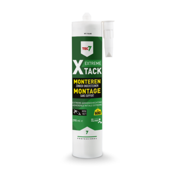 Tec7 Tec7 X-Tack zwart koker 290ml