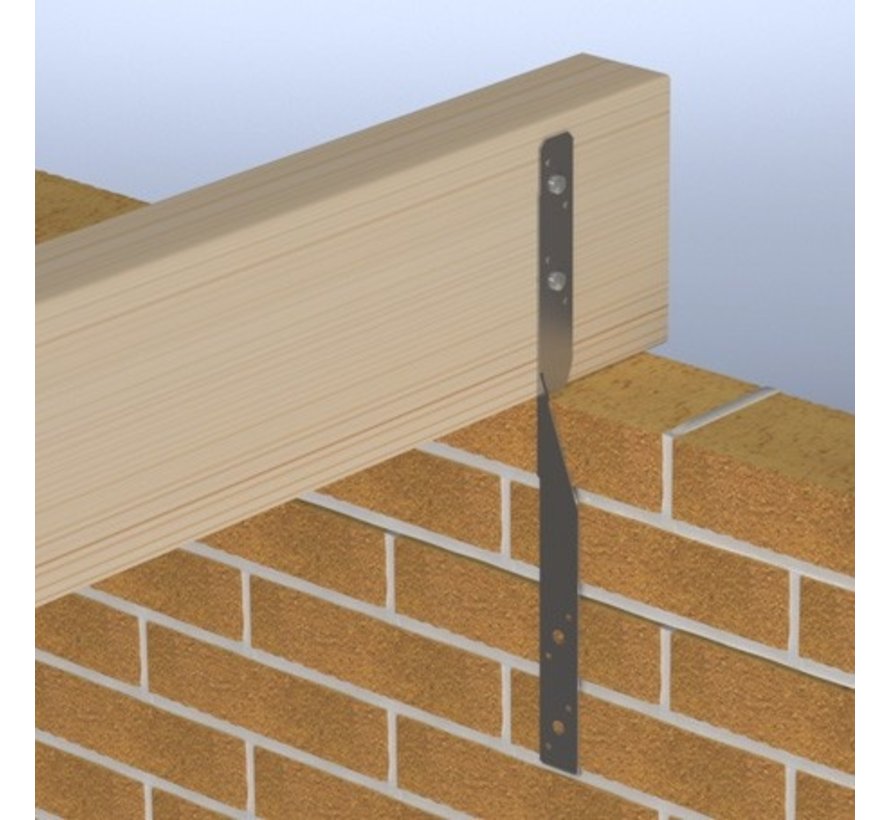 GB stormanker 500x30x2.0mm verzinkt