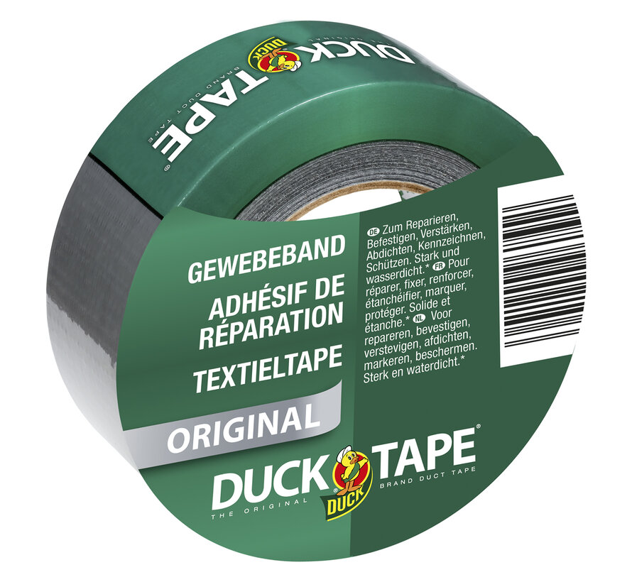 Duck tape 50mm x 50m grijs