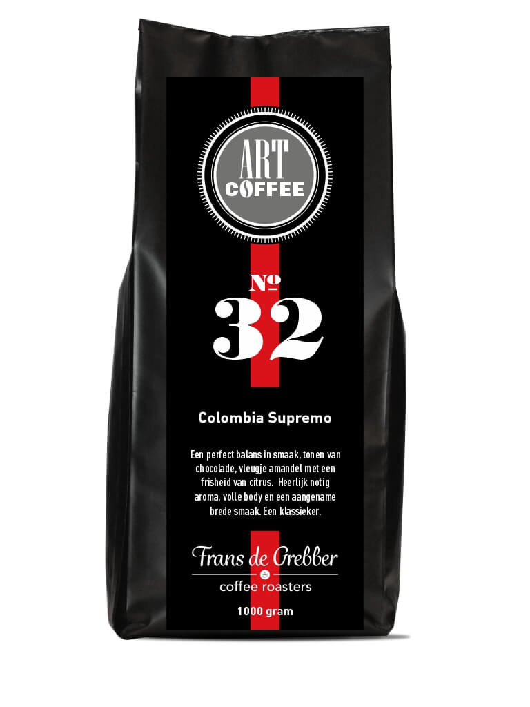 ARTcoffee Colombia Supremo koffie 32