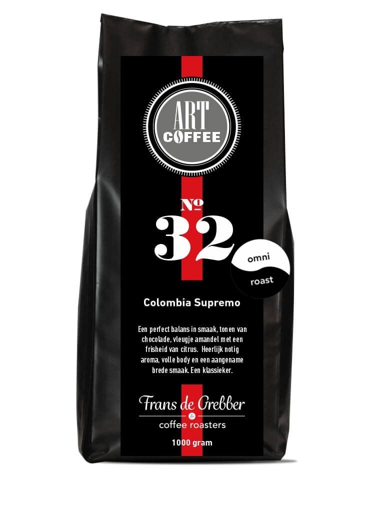 ARTcoffee Colombia Supremo koffie 32 -Omni Roast