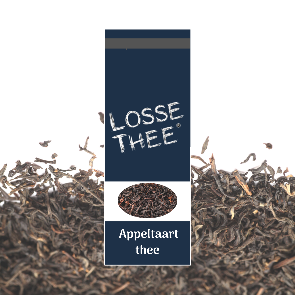 LOSSE THEE Zwarte Aroma Appeltaart thee