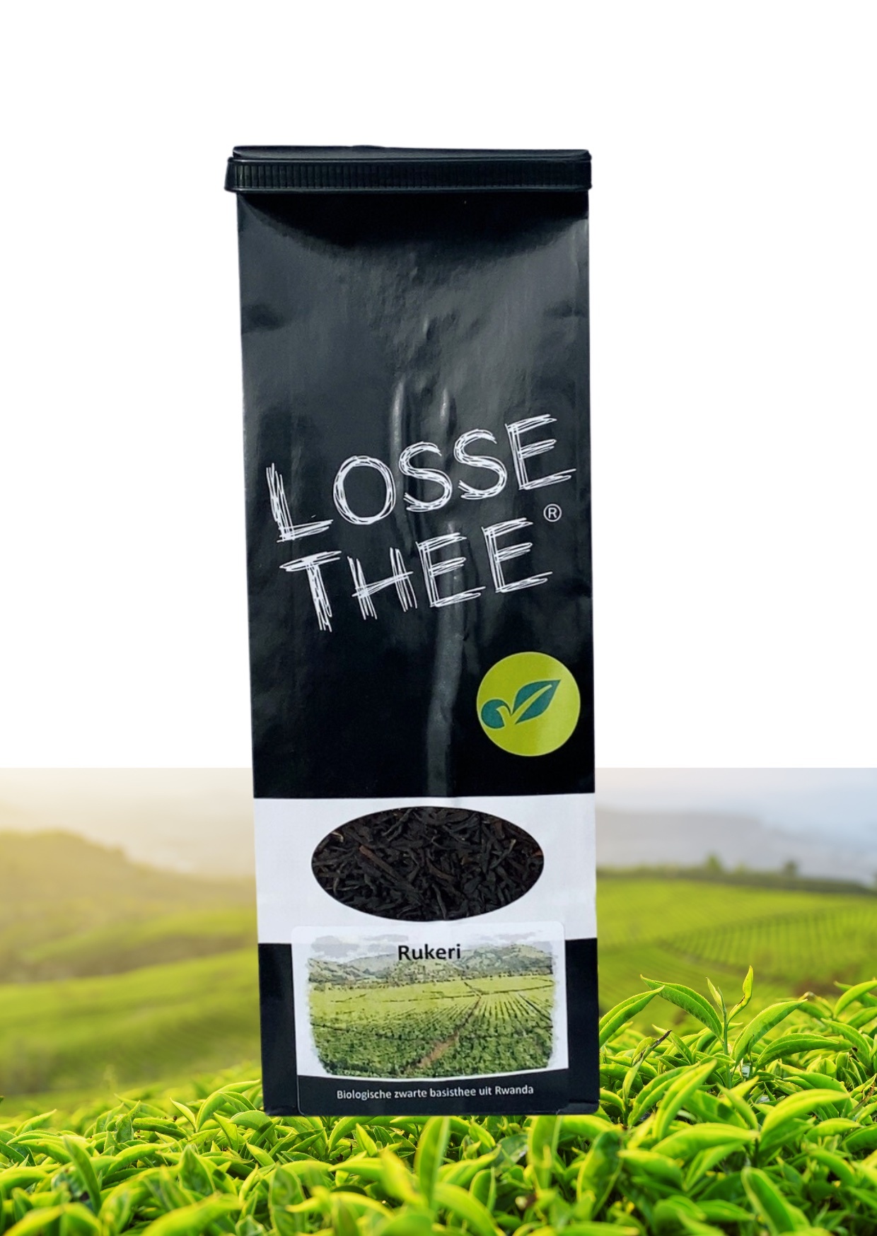 LOSSE THEE Rukeri biologische zwarte basis thee uit Rwanda