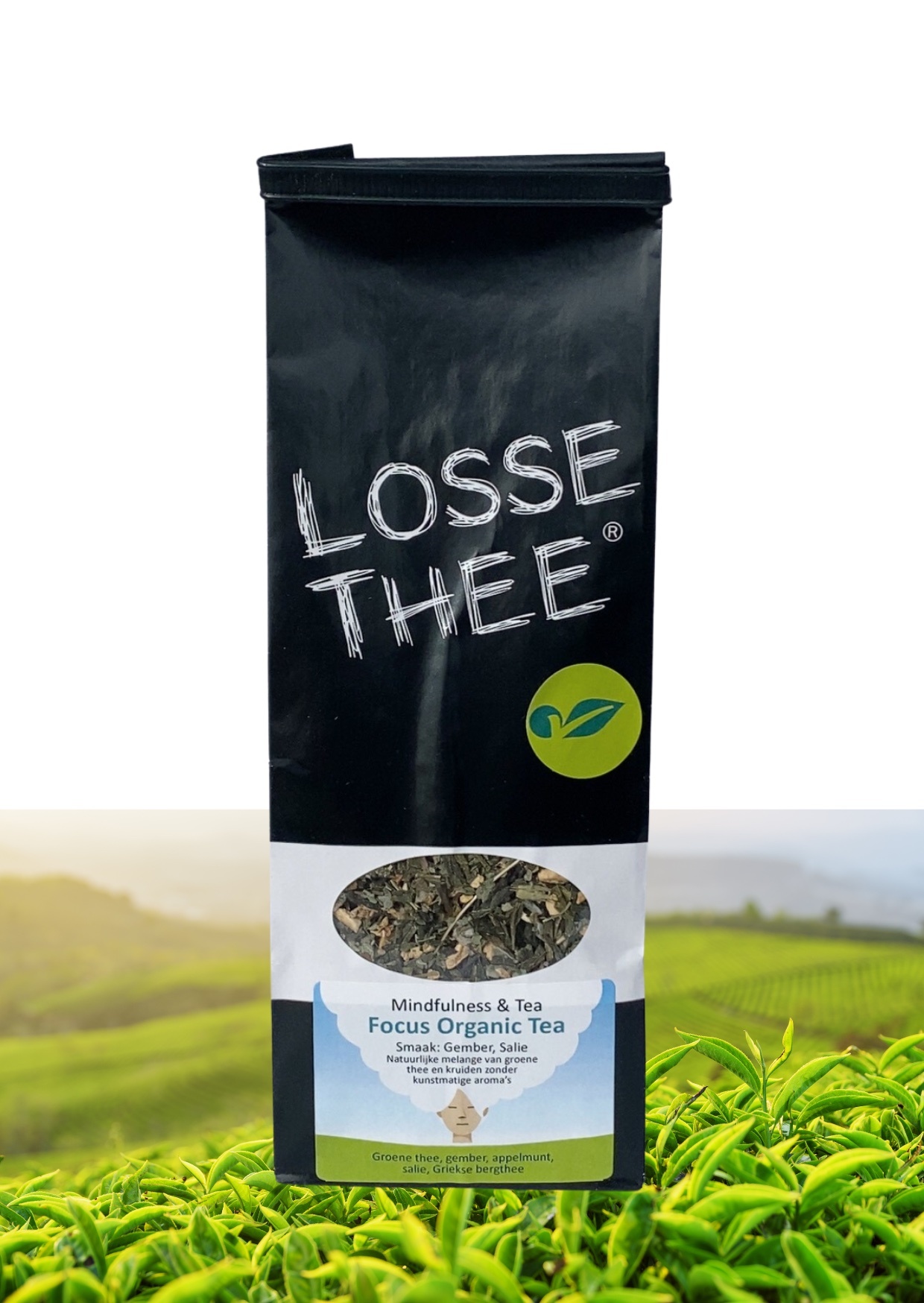 LOSSE THEE Mindfulness &tea, Focus Organic Tea