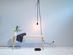 Sitzbänke im skandinavischen Design