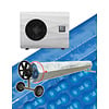 Giatsu Heat pump with cover for swimming pool 4x8m