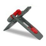 Arcora Kunststof klaphouder met klem MAGNEET, 40x11cm