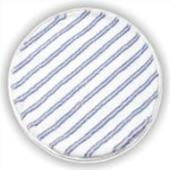 Arcora Rondmop SOFT 43cm, 2-zijdig, BLAUW-WIT