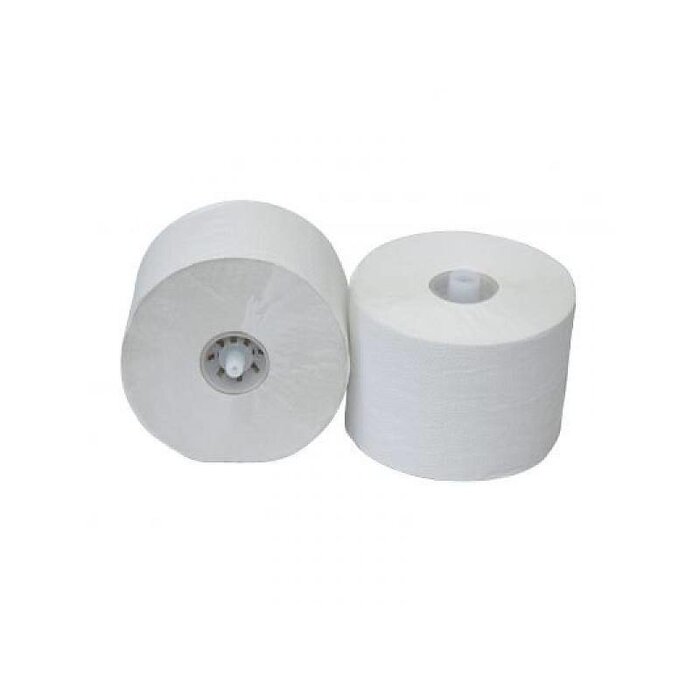 Eigen merk Toiletpapier Doprol, 36x 150M, 1-laags, luxe crêpe wit