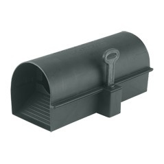 Ongedierte Voerdoos Rat Wand "Rioolvorm" met sleutel