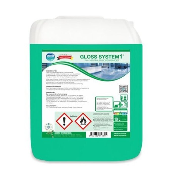 Arcora Vloerreiniger - GLOSS SYSTEM 10L