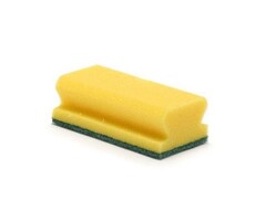 Arcora Handgreepspons PROFI, GEEL-GROEN