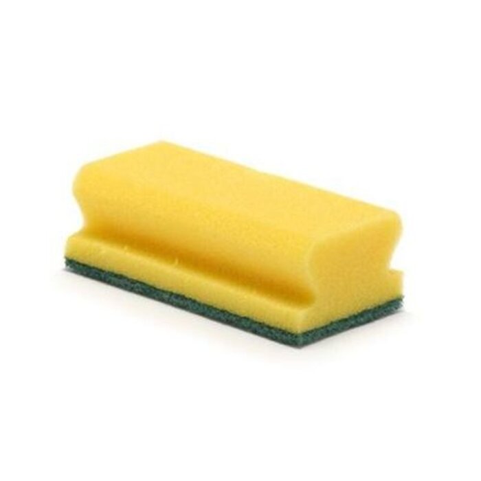 Arcora Handgreepspons PROFI, GEEL-GROEN