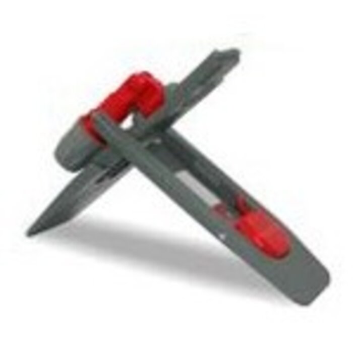 Arcora Kunststof klaphouder met klem MAGNEET, 40x11cm