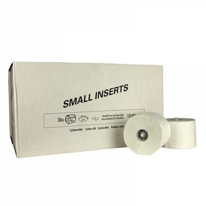 Eigen merk Toiletpapier Doprol, 36x 150M, 1-laags, luxe crêpe wit