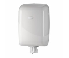 Eigen merk Dispenser Poetsrollen midi, wit