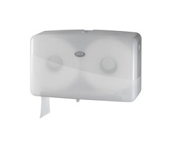 Eigen merk Dispenser Toiletpapier jumbo mini, wit
