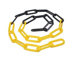Afzetketting Zwart/Geel 30 Meter