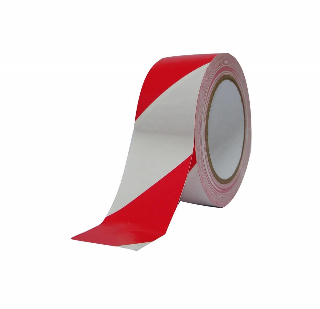 Afzetlint 500M, Rood/Wit