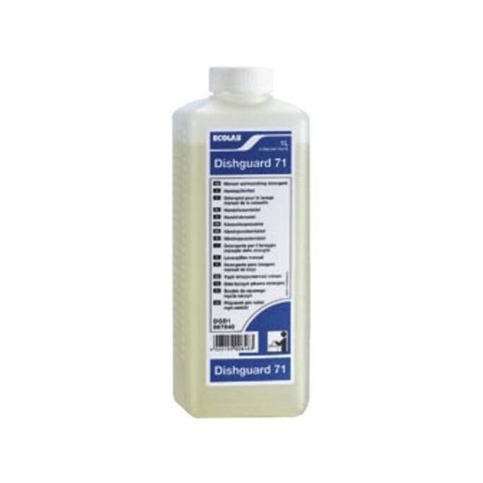 Ecolab Handafwasproduct - DISHGUARD 71 - 1L voor Penguin dispenser