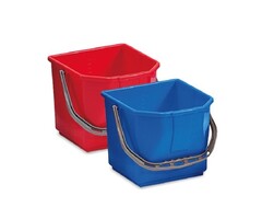 Arcora Kunststofemmer 25L, rood