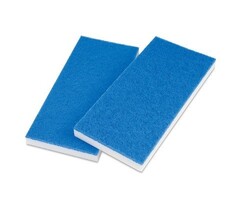 Wecoline Melamine doodlebugpad wit-blauw