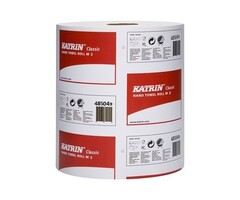 Katrin Classic M midirol, 1-laags, wit, met kern, 300 meter