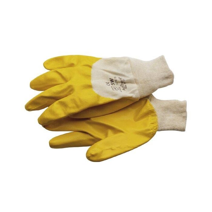 Werkhandschoenen Geel
