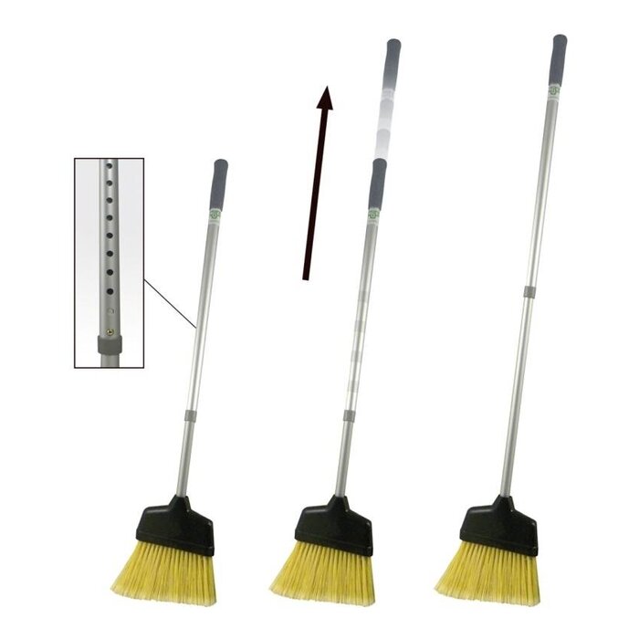 Unger Unger Ergo Schop telescoopisch, met handbezem