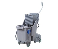 Unger Unger SmartColor™ Combo 30l (Rolemmer + Pers), grijs