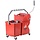Unger SmartColor Bucket 15l (Rolemmer + Pers), rood