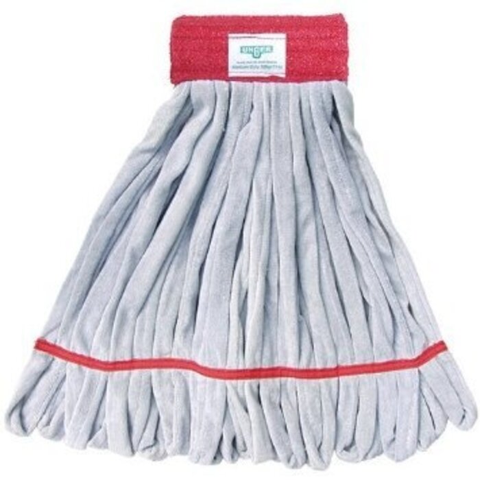 Unger Unger SmartColor™ Mikrovezel franje mop, gemiddelde vervuiling 300g, rood