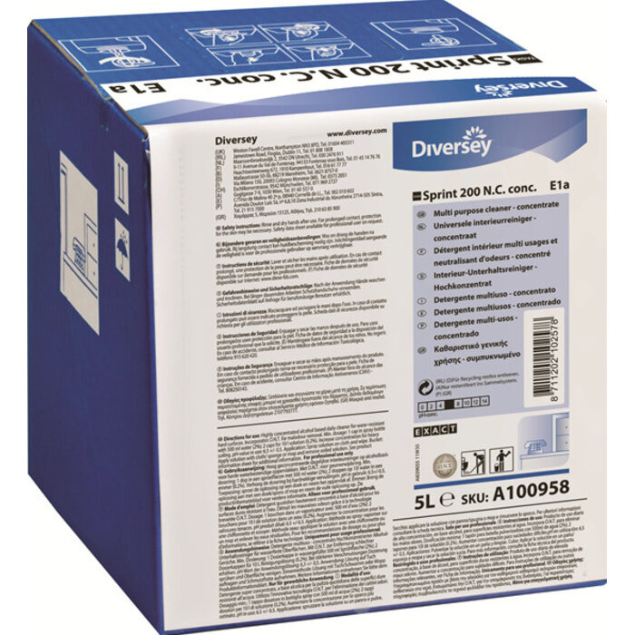 Johnson Diversey TASKI Sprint 200 NC conc - 5L Cubitainer