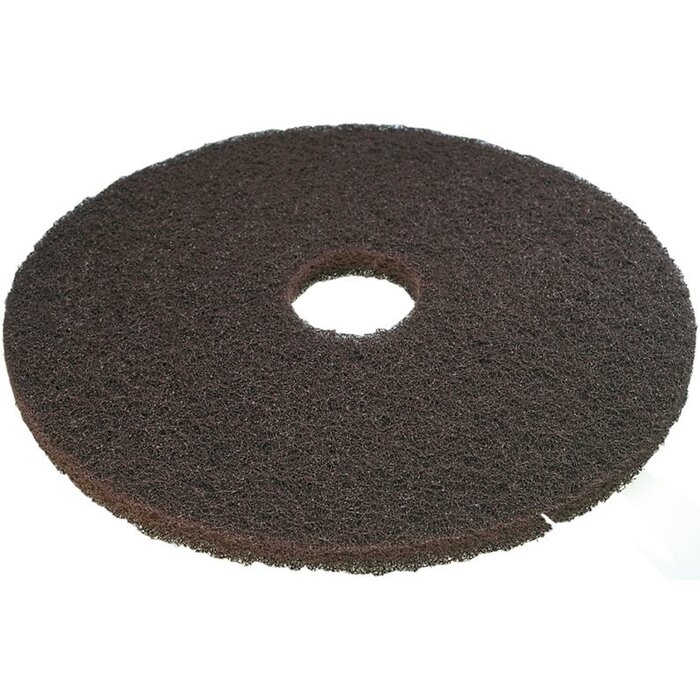Johnson Diversey TASKI 3M Pad 17'' (43cm) Brown 5pc W1