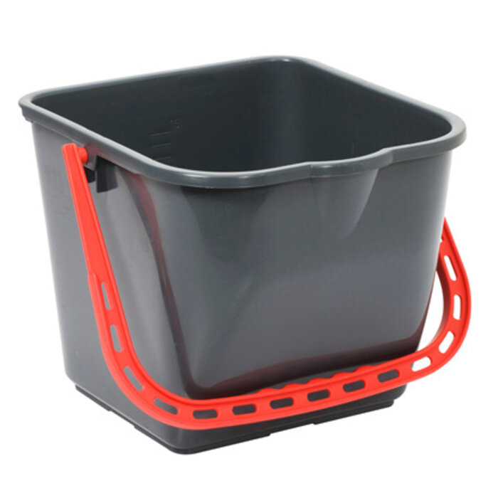 Johnson Diversey TASKI emmer 15 liter - rood handvat