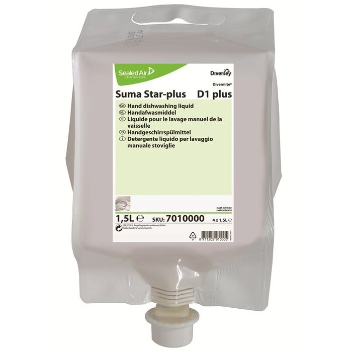 Johnson Diversey Suma Star D1 Plus - Divermite pouch 1,5 L