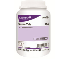 Johnson Diversey Suma Tab D4 - 300 stuks