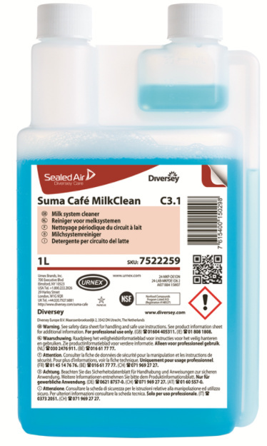 Johnson Diversey Suma Café MilkClean C3.1 1L