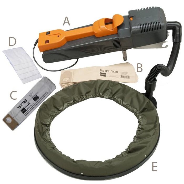 Johnson Diversey Dubbelfilter stofzak papier voor zuigaggregaat - 10 stuks