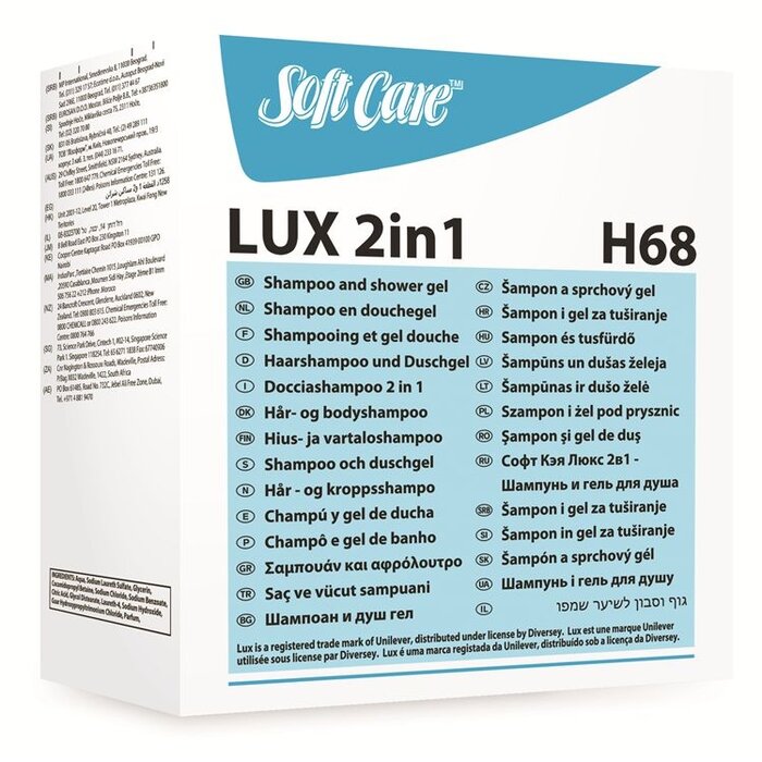 Johnson Diversey Soft Care Lux 2in1 H68